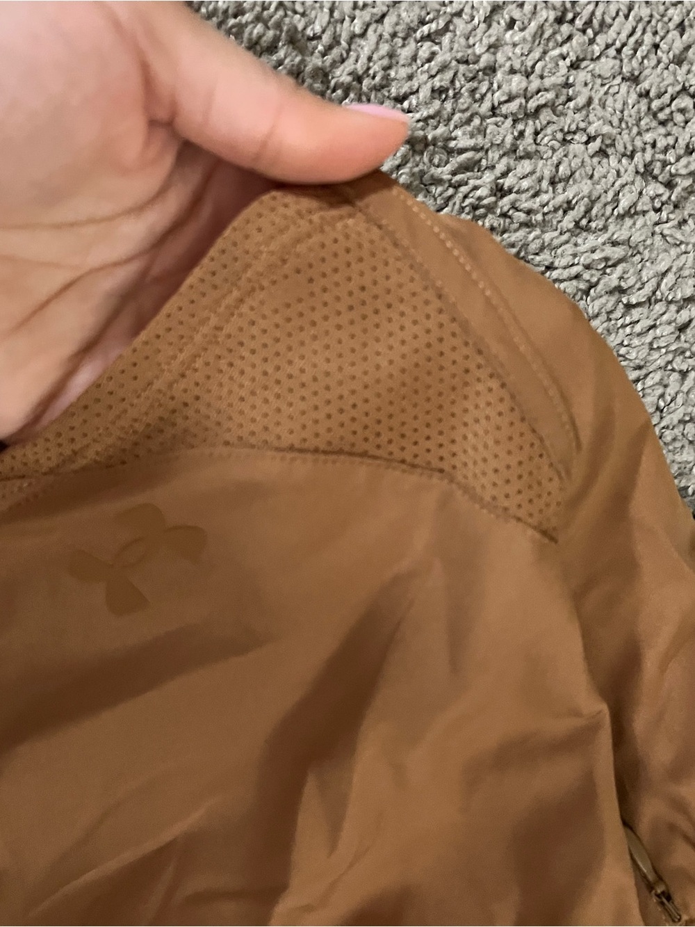 Under Armour Women's Burnt Orange Performance Shorts - Picture 2 of 7